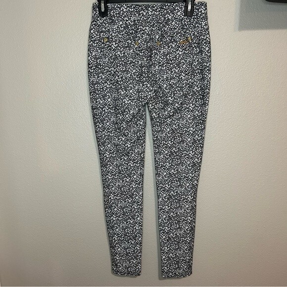 Michael Kors butterfly & floral print pull on pants size small - Picture 4 of 7